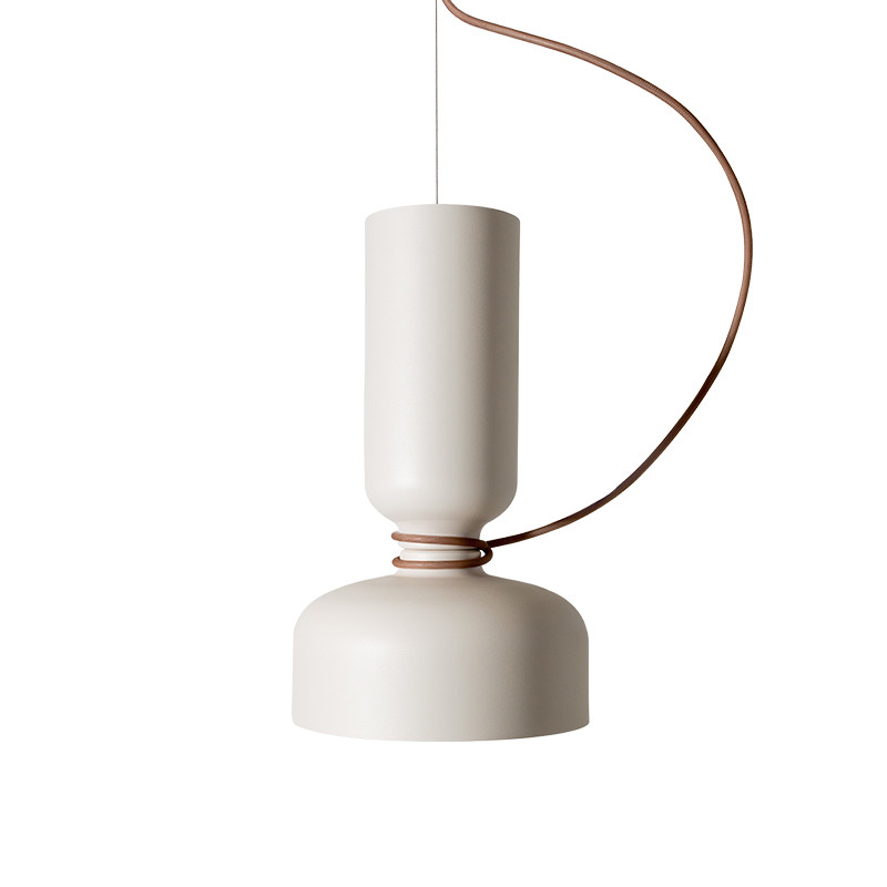 Modern minimalist style wood black white metal E27 chandelier classic pendant lamp